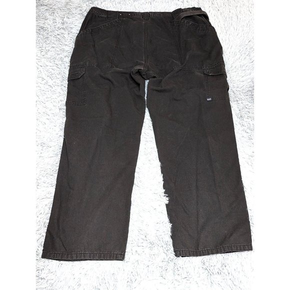 5.11 Tactical Mens Cargo Pants Size 44x32 Black Ripstop 74521 Icon 44/32 Cotton - Picture 2 of 10